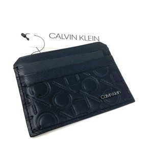🔥SALE🔥 Calvin Klein EMB Texture Logo Men’s Card Holder 4711 0002 010